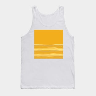 Simple Lines - Yellow Tank Top